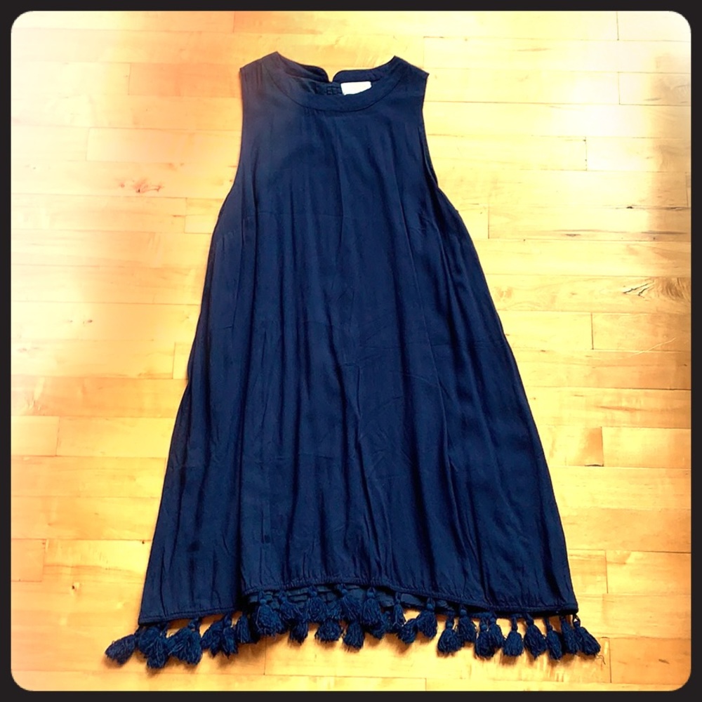 Mudpie Tassel Shift Dress
